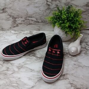 IN-N-OUT BURGER Kids Unisex Black Drink Cup Shoes Slip-on Kids 5/Women 6.5